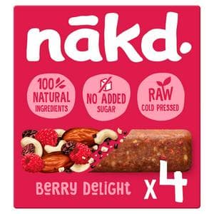 Nakd Berry Delight Fruit & Nut Bars 4x35g
