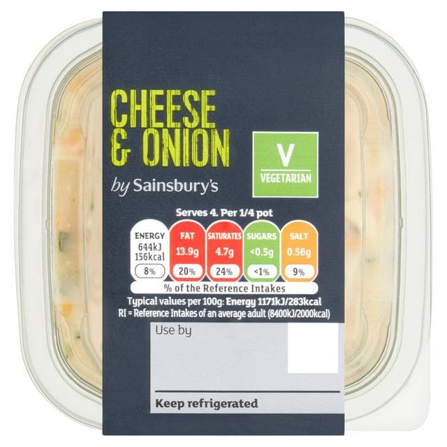 Sainsbury's Cheese & Onion Deli Filler 220g - gallery image 1