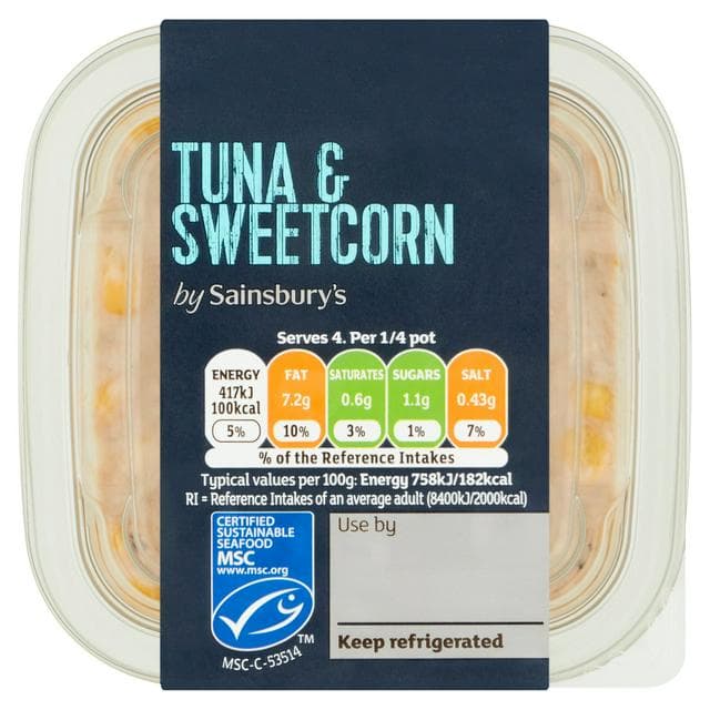 Sainsbury's Tuna & Sweetcorn Deli Filler 220g - gallery image 1