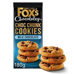 Fox's180g Chocolatey Biscuits Milk Chocolate Cookies