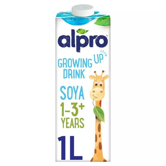 Alpro Soya Growing Up Long Life Dairy Alternative Toddler Drink 1+ Years 1L - gallery image 1