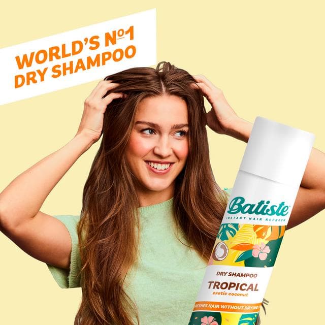 Batiste Tropical Dry Shampoo 200ml - gallery image 5