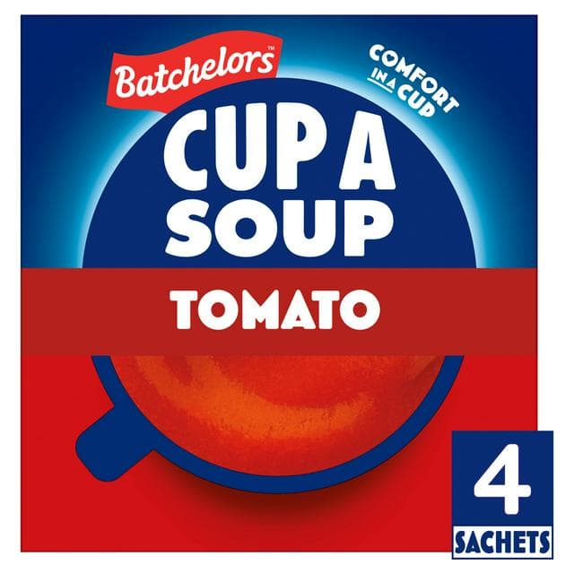Batchelors Cup a Soup Tomato Sachets x4 93g - gallery image 1