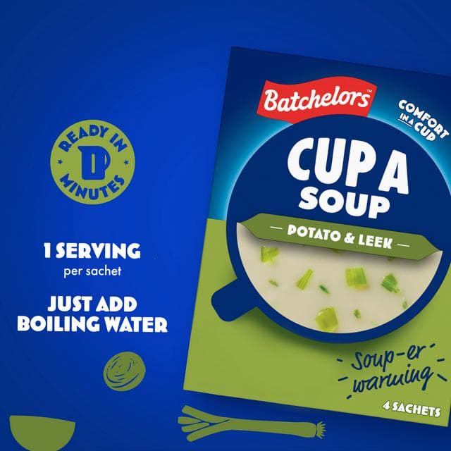 Batchelors Cup a Soup, Chicken & Leek x4 86g - gallery image 2