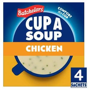 Batchelors Cup a Soup Chicken Sachets x4 81g