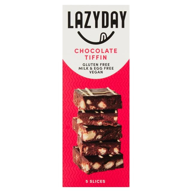 Lazy Day Foods Belgian Dark Chocolate Tiffin 150g - gallery image 1