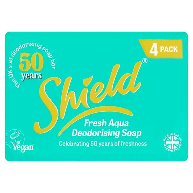 Shield Soap Aqua 4x115g - gallery image 1