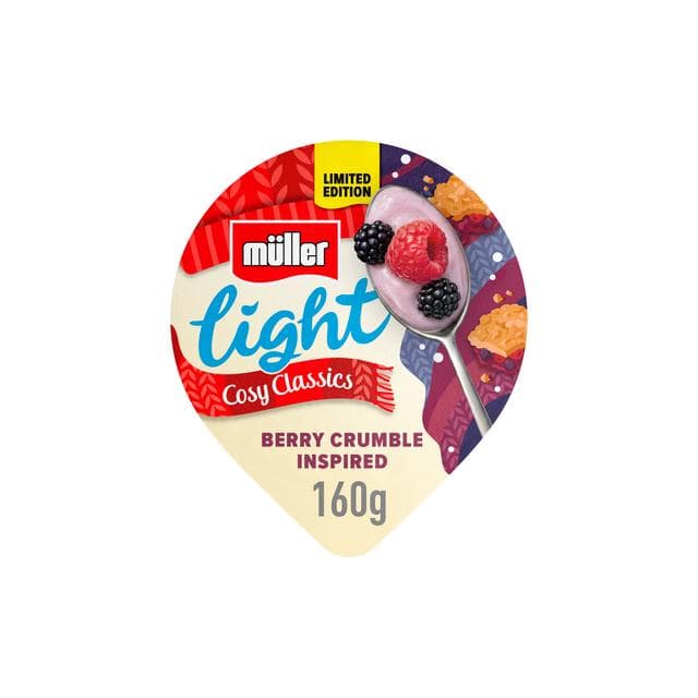 Müller Light Fat Free Yogurt Limited Edition 160g - gallery image 3