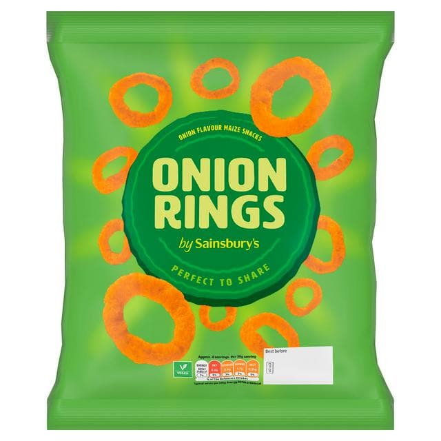 Sainsbury's Onion Rings 125g - gallery image 1