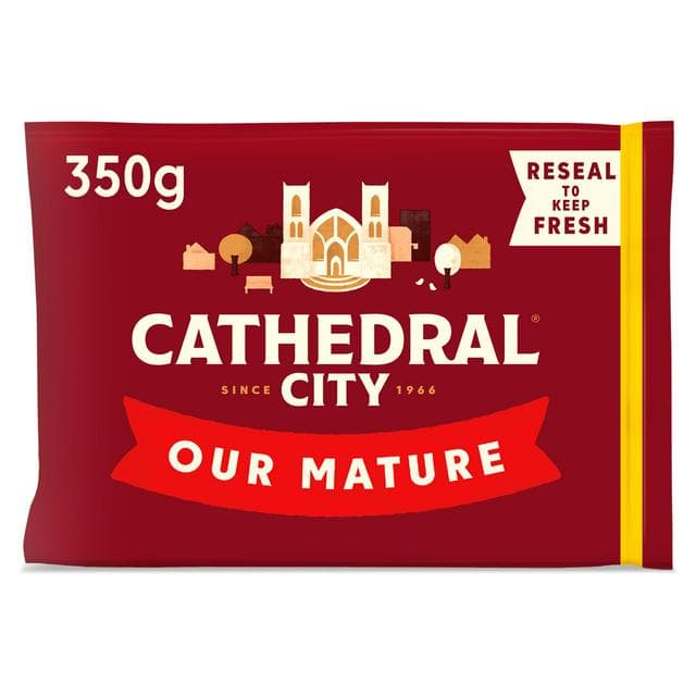 Cathedral City Mature Cheddar Cheese 350g - gallery image 1