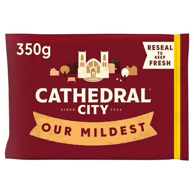 Cathedral City Mild Cheddar Cheese 350g - gallery image 1