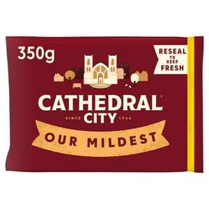 Cathedral City Mild Cheddar Cheese 350g