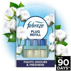 Febreze Ambi Pur 3Volution Air Freshener Plug in Refill Cotton Fresh