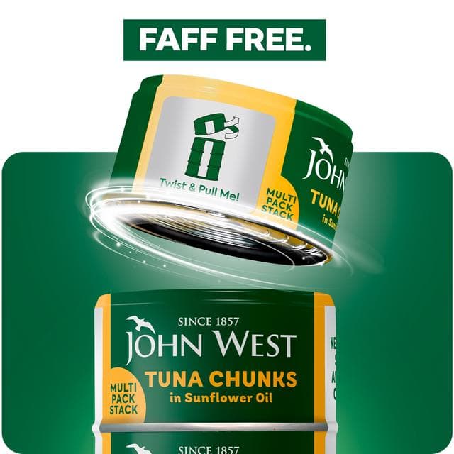 John West Tuna Chunks in Sunflower Oil 4x125g (102g Drained) - gallery image 6