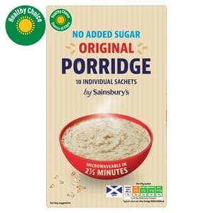 Sainsbury's Porridge Original 10x27g