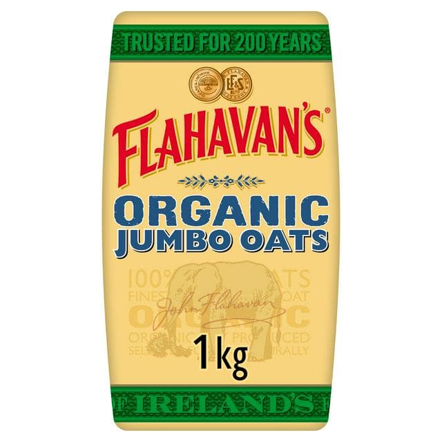 Flahavan's Organic Jumbo Oats 1kg - gallery image 1