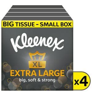 Kleenex 4 x 44 Sheets XL Tissues Compact Box