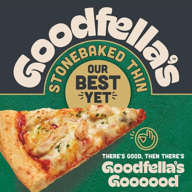 Goodfella's Stonebaked Thin Chicken Pizza 365g - gallery image 2