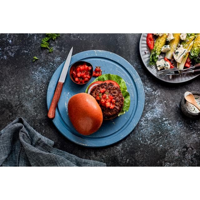 Sainsbury's 2 Beef Steak Burgers, Taste the Difference 340g - gallery image 3