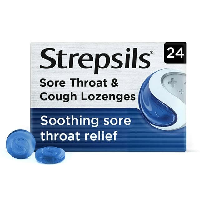 Strepsils Sore Throat & Cough Lozenges x24 - gallery image 1
