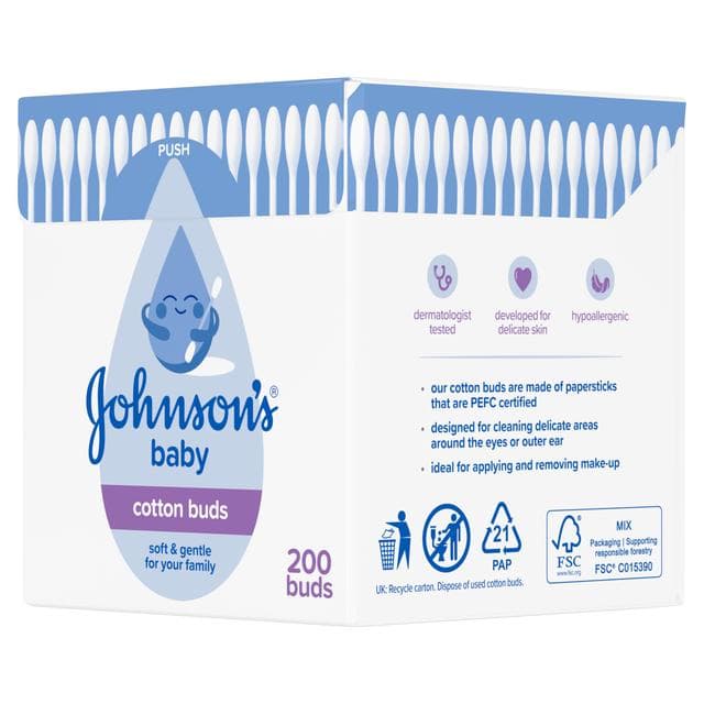 Johnson's Baby Cotton Buds x200 - gallery image 6