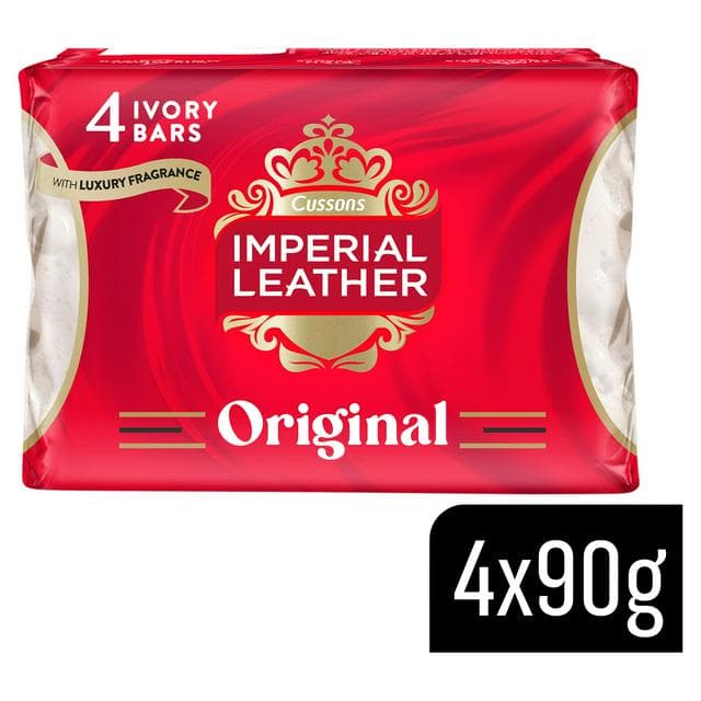 Imperial Leather 4 x 90g Original Bar Soap - gallery image 1