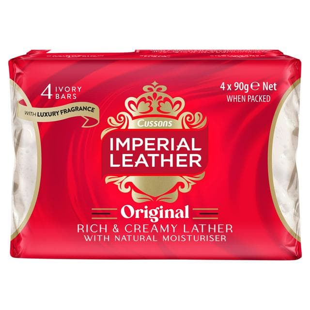 Imperial Leather Original Bar Soap 4x90g - gallery image 1