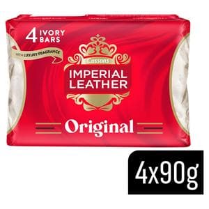 Imperial Leather 4 x 90g Original Bar Soap