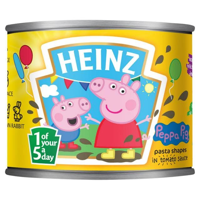 Heinz Peppa Pig Pasta Shapes 205g - gallery image 1