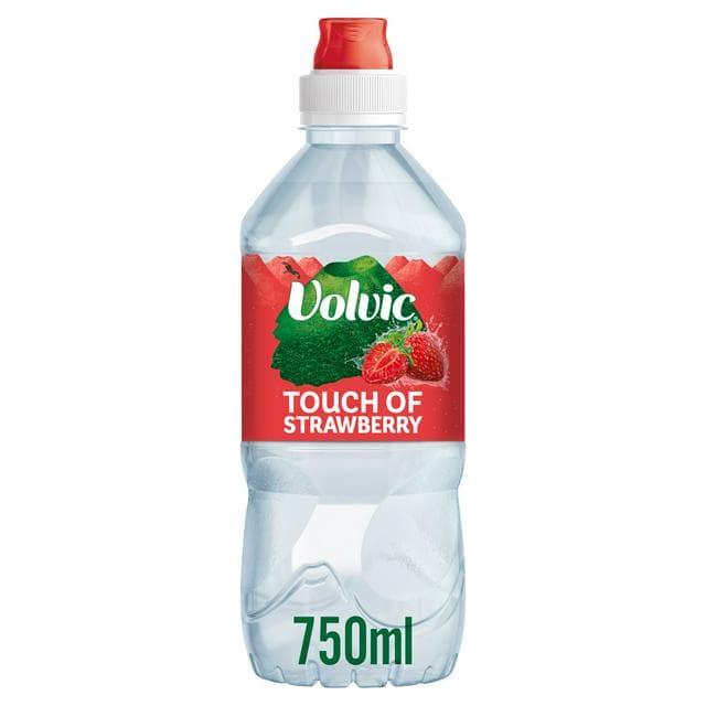 Volvic Touch of Fruit Strawberry Flavoured Water 750ml - gallery image 1