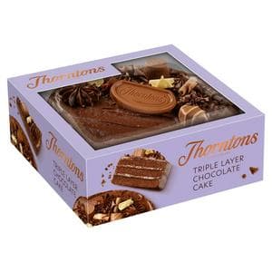 Thornton's Chocolate Birthday Celebration Cake 990g (Serves 18)