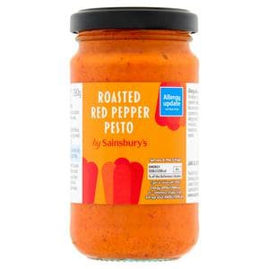Sainsbury's Roasted Red Pepper Pesto 190g