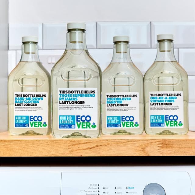 Ecover Non-Bio Lavender & Sandalwood Laundry Liquid 1.43L 40 Washes - gallery image 6