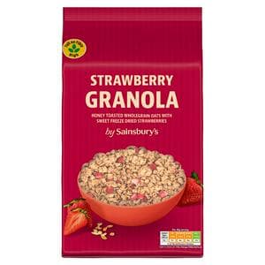 Sainsbury's Granola, Strawberry 1kg