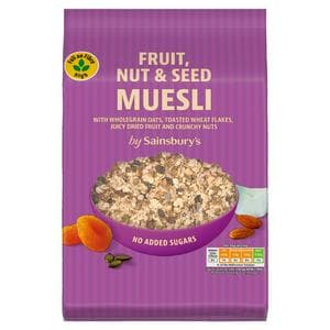 Sainsbury's Fruit, Nut & Seed Muesli 750g