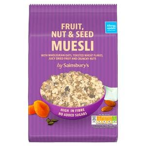 Sainsbury's Fruit, Nut & Seed Muesli 750g