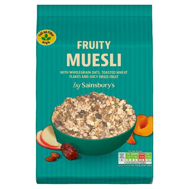Sainsbury's Fruity Muesli 750g - gallery image 1