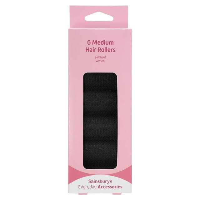 Sainsbury's Medium Vented Hair Rollers x6 - gallery image 1