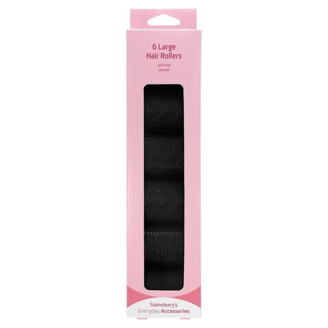 Sainsbury's Large Vented Hair Rollers x6 - gallery image 1