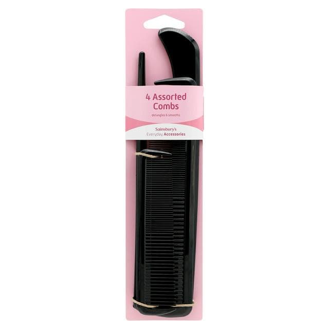 Sainsbury's Assorted Combs x4 - gallery image 1