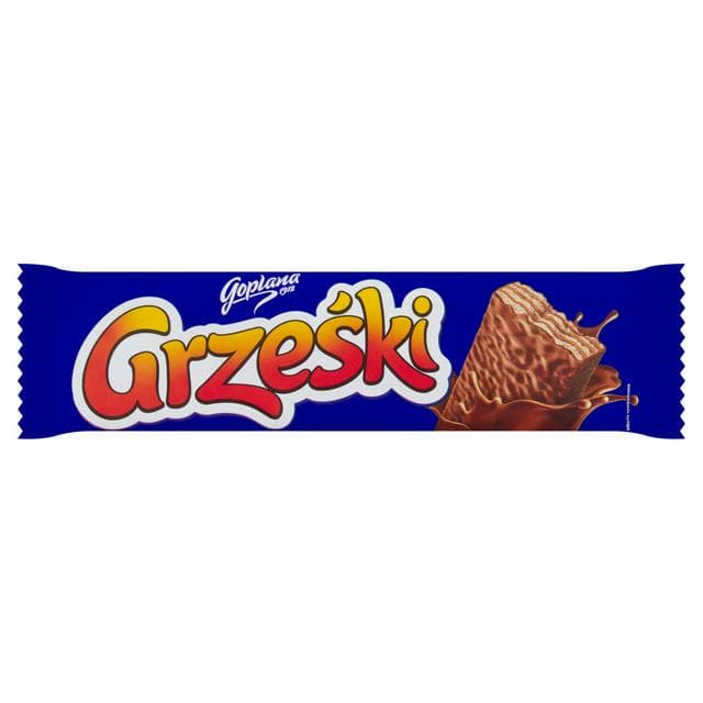Goplana Grzeski Chocolate Coated Wafer Bar with Cocoa Cream 36g - gallery image 1