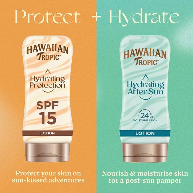 Hawaiian Tropic Hydrating Protection Sunscreen Lotion SPF 15 180ml - gallery image 6