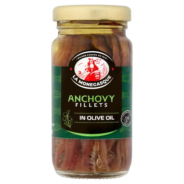 La Monegasque Anchovy Fillets In Olive Oil 100g - gallery image 1