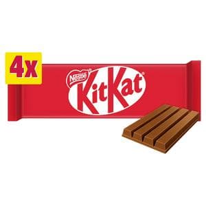 KitKat 4 Finger Milk Chocolate Biscuit Bar Multipack x4 41.5g