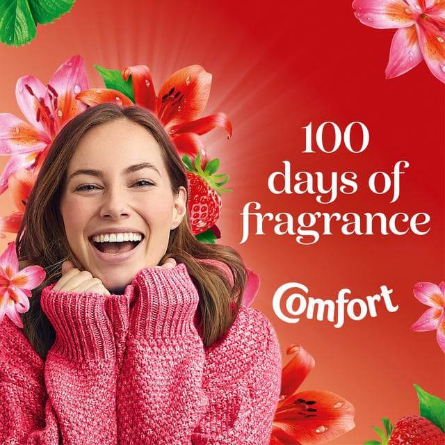 Comfort Creations Fabric Conditioner Strawberry and Lily 30 Washes 900ml - gallery image 3