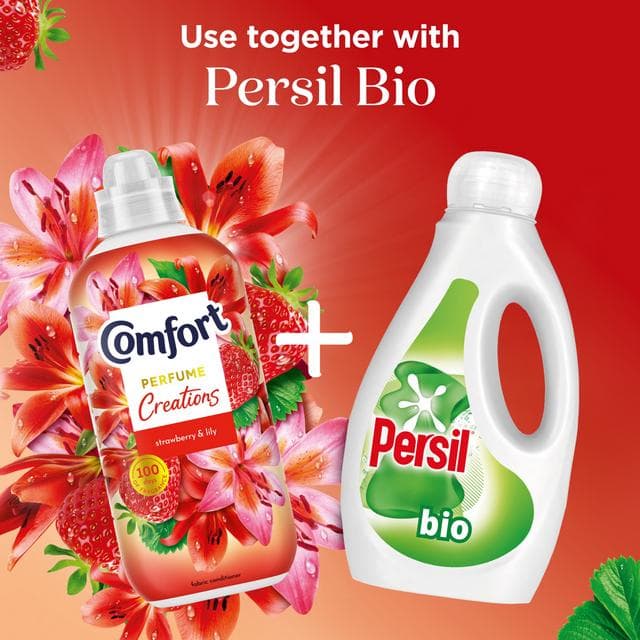 Comfort Creations Fabric Conditioner Strawberry and Lily 30 Washes 900ml - gallery image 4