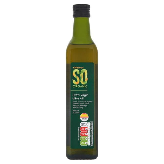 Sainsbury's Olive Oil, Extra Virgin, SO Organic 500ml - gallery image 1