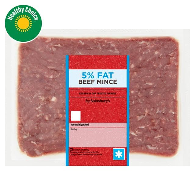 Sainsbury's British or Irish 5% Fat Beef Mince 500g - gallery image 1