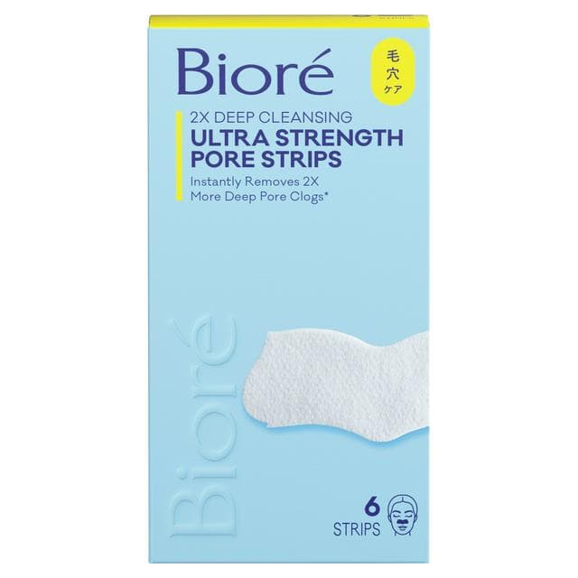Biore Ultra Deep Cleansing Pore Strips x6 - gallery image 1