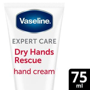 Vaseline Expert Care Dry Hands Rescue Antibac Hand Cream for Cracked Skin 75ml